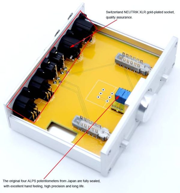 Lukase Audio Passiv förförstärkare balanserad/obalanserad FV2 - Bild 4